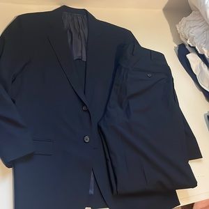 Mens navy suit brooks brothers